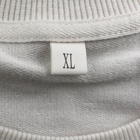 Notorious RBG Graphic Sweatshirt Mens Size XL Crew Neck Pullover Casual White - Picture 7 of 12